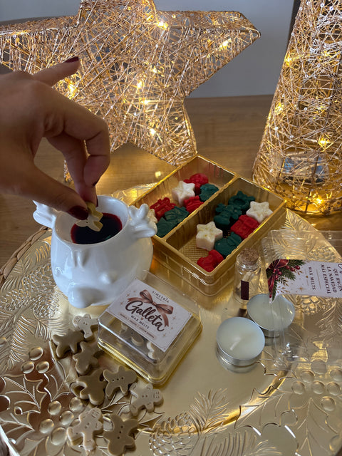Kit Velas Decorativas Renito de Navidad