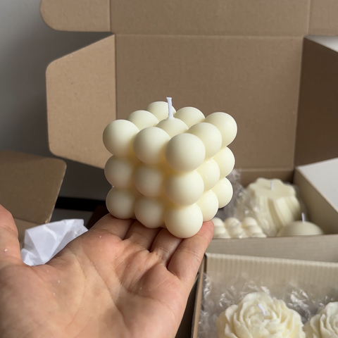 Vela aromática Cubo
