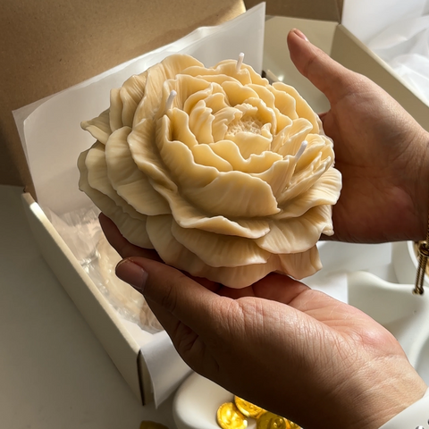 Vela aromática Rosa XL