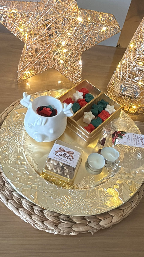 Kit Velas Decorativas Renito de Navidad