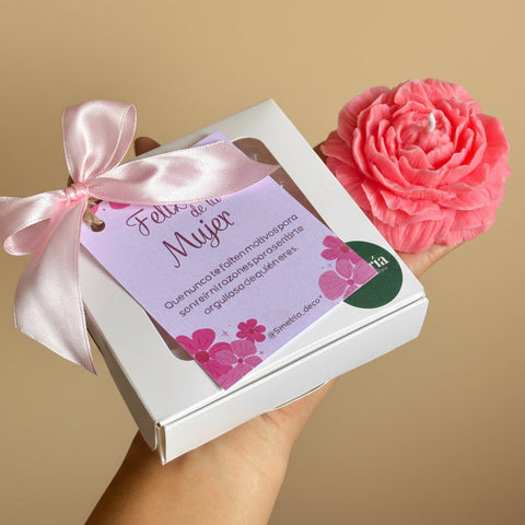 Vela aromática Rosa