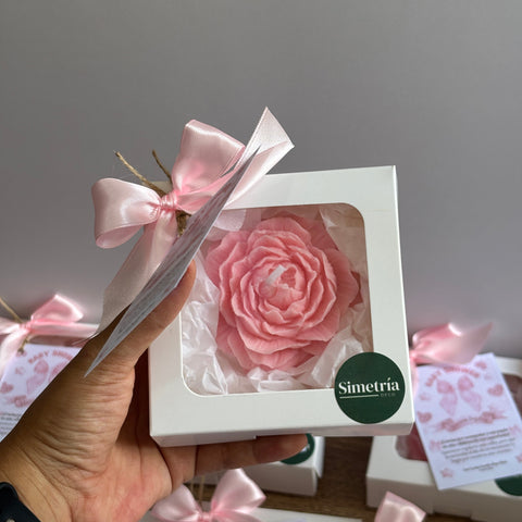 Vela aromática Rosa