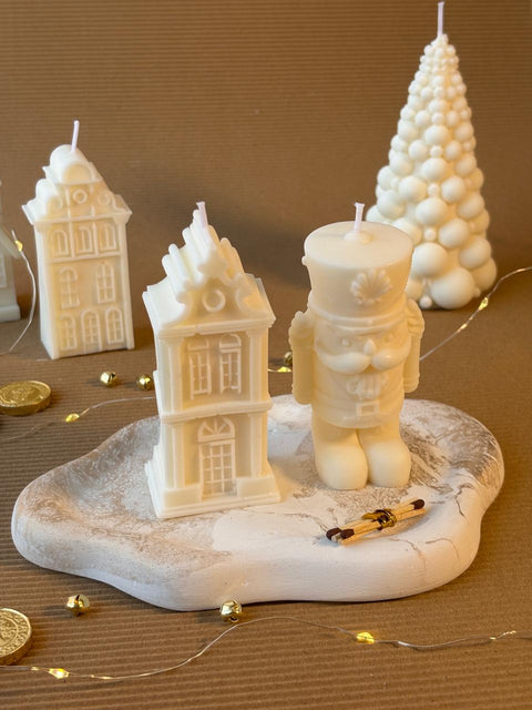 Kit Velas Decorativas Cascanueces y Casita