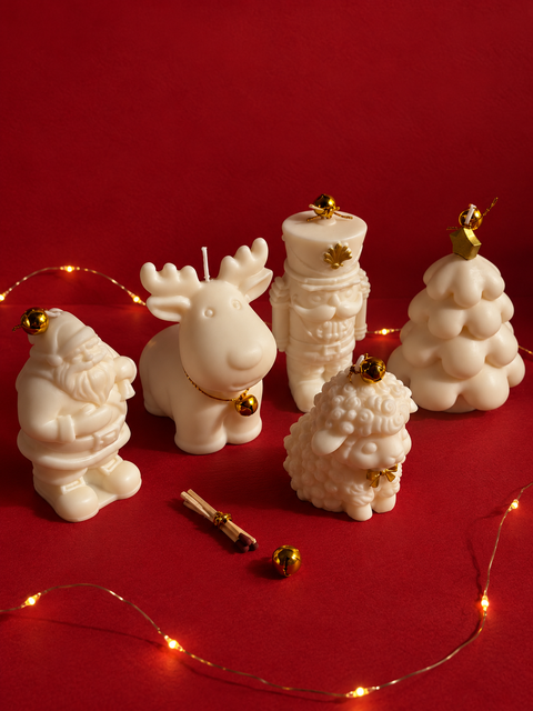 Kit Velas Decorativas Magia de Navidad