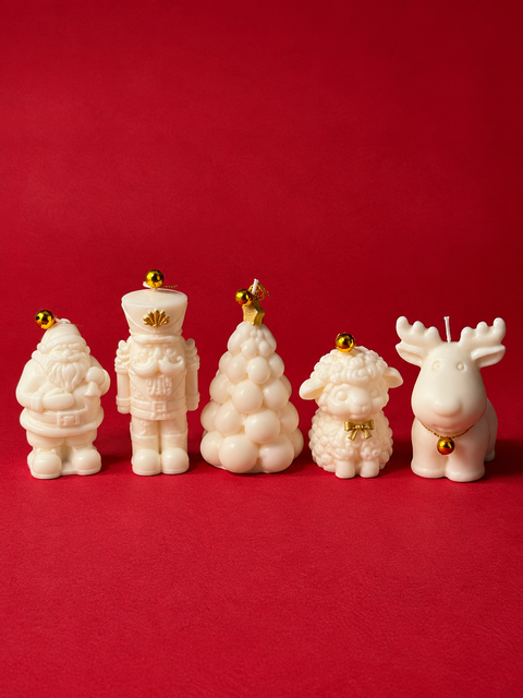 Kit Velas Decorativas Magia de Navidad