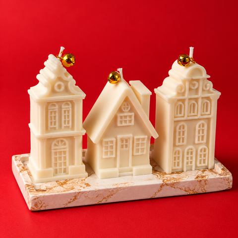 Kit Velas Decorativas Pueblito Encantado