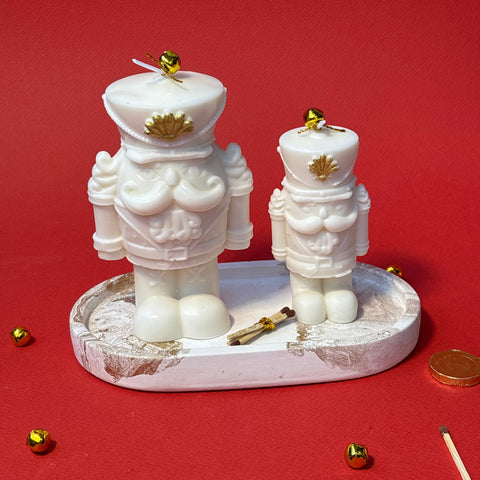 Kit Velas Decorativas Dúo Cascanueces