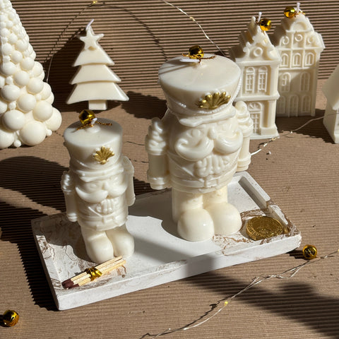 Kit Velas Decorativas Dúo Cascanueces