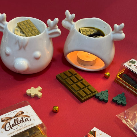 Kit Velas Decorativas Renito de Navidad
