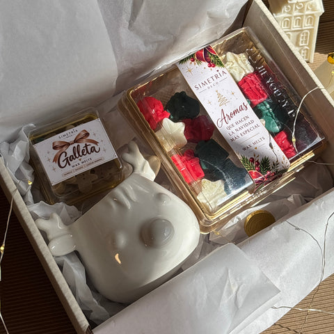 Kit Velas Decorativas Renito de Navidad