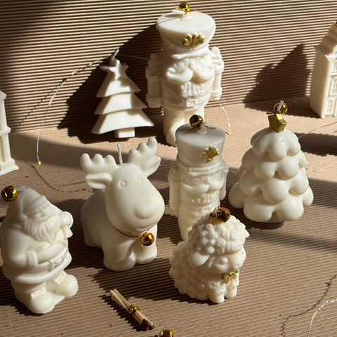 Kit Velas Decorativas Magia de Navidad